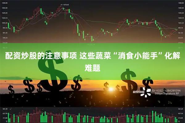 配资炒股的注意事项 这些蔬菜“消食小能手”化解难题
